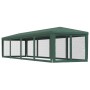 Carpa para fiestas con 10 paredes de malla HDPE verde 3x12 m de , Carpas y cenadores - Ref: Foro24-319248, Precio: 207,06 €, ...