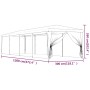 Carpa para fiestas con 10 paredes de malla HDPE verde 3x12 m de , Carpas y cenadores - Ref: Foro24-319248, Precio: 207,06 €, ...