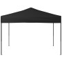 Carpa para fiestas plegable negro 3x3 m de , Carpas y cenadores - Ref: Foro24-93518, Precio: 104,34 €, Descuento: %