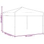 Carpa para fiestas plegable negro 3x3 m de , Carpas y cenadores - Ref: Foro24-93518, Precio: 104,34 €, Descuento: %