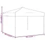 Carpa para fiestas plegable negro 3x3 m de , Carpas y cenadores - Ref: Foro24-93518, Precio: 102,74 €, Descuento: %