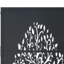 Garden gate in anthracite grey steel with tree design, 105x130 cm. by , garden gates - Ref: Foro24-153156, Price: 228,21 €, D...