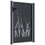 Gartentor aus anthrazitgrauem Stahl mit Grasdesign, 105x130 cm. von , Gartentore - Ref: Foro24-153168, Preis: 265,72 €, Rabat...