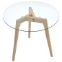 Set de mesas auxiliares 2 unidades vidrio templado de , Mesas de centro - Ref: Foro24-249501, Precio: 79,56 €, Descuento: %