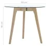 Set de mesas auxiliares 2 unidades vidrio templado de , Mesas de centro - Ref: Foro24-249501, Precio: 74,39 €, Descuento: %