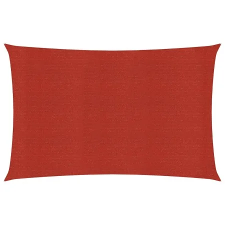 Toldo de vela HDPE rojo 160 g/m² 2x3 m de , Sombrillas - Ref: Foro24-311612, Precio: 23,00 €, Descuento: %