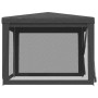 Carpa para fiestas 4 paredes de malla HDPE gris antracita 3x3 m de , Carpas y cenadores - Ref: Foro24-319229, Precio: 91,26 €...