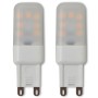 Lámpara de techo con 3 bombillas LED G9 120 W de , Apliques de techo - Ref: Foro24-50487, Precio: 45,62 €, Descuento: %