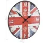 Reloj vintage de pared con flores UK 30 cm de , Relojes de pared - Ref: Foro24-50627, Precio: 17,22 €, Descuento: %
