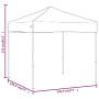 Carpa para fiestas plegable blanco 2x2 m de , Carpas y cenadores - Ref: Foro24-93496, Precio: 94,34 €, Descuento: %