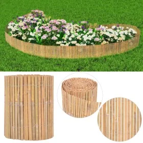 Garden bamboo fence 1000x30 cm by , fence panels - Ref: Foro24-142677, Price: 37,55 €, Discount: %