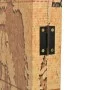 Biombo divisor plegable 160x170 cm mapamundi amarillo de , Divisores de ambientes - Ref: Foro24-245878, Precio: 95,70 €, Desc...