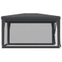 Carpa para fiestas 4 paredes de malla HDPE gris antracita 3x4 m de , Carpas y cenadores - Ref: Foro24-319234, Precio: 107,73 ...