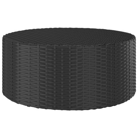 Mesita de centro de ratán sintético negro 68x68x30 cm de vidaXL, Mesas de jardín - Ref: Foro24-310467, Precio: 90,05 €, Descu...