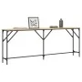 Konsole aus Sonoma-Eichen-Ingenieurholz 200x29x75 cm von , Seitentische - Ref: Foro24-837778, Preis: 59,88 €, Rabatt: %