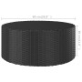 Mesita de centro de ratán sintético negro 68x68x30 cm de vidaXL, Mesas de jardín - Ref: Foro24-310467, Precio: 90,05 €, Descu...