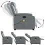 Sillón de masaje elevable eléctrico cuero sintético gris de , Sillones - Ref: Foro24-3205066, Precio: 355,72 €, Descuento: %