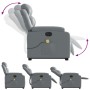 Sillón de masaje elevable eléctrico cuero sintético gris de , Sillones - Ref: Foro24-3205066, Precio: 335,38 €, Descuento: %