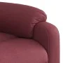 Sillón reclinable eléctrico tela rojo tinto de , Sillones - Ref: Foro24-3204959, Precio: 288,72 €, Descuento: %