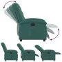 Sillón reclinable eléctrico tela verde oscuro de , Sillones - Ref: Foro24-3204074, Precio: 242,51 €, Descuento: %