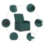 Sillón reclinable eléctrico tela verde oscuro de , Sillones - Ref: Foro24-3204074, Precio: 234,34 €, Descuento: %