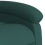 Sillón reclinable eléctrico tela verde oscuro de , Sillones - Ref: Foro24-3204074, Precio: 242,51 €, Descuento: %