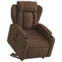 Sillón eléctrico reclinable elevable de tela marrón de , Sillones - Ref: Foro24-3204510, Precio: 319,40 €, Descuento: %