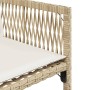 Sillas de jardín con cojines 4 uds ratán sintético beige de , Sillas de jardín - Ref: Foro24-365021, Precio: 160,23 €, Descue...