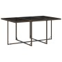 Set comedor de jardín 7 pzas con cojines ratán sintético marrón de , Conjuntos de jardín - Ref: Foro24-3211449, Precio: 382,9...