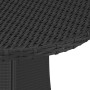 Mesa de jardín ratán sintético negro 70x70x73 cm de vidaXL, Mesas de jardín - Ref: Foro24-310465, Precio: 95,28 €, Descuento: %
