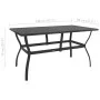 Mesa de jardín de acero gris antracita 140x80x72 cm de vidaXL, Mesas de jardín - Ref: Foro24-312169, Precio: 159,44 €, Descue...