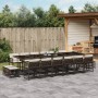 Set de muebles jardín 17 pzas y cojines ratán sintético marrón de , Conjuntos de jardín - Ref: Foro24-3211545, Precio: 879,97...