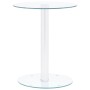 Mesa de centro de vidrio templado transparente 40 cm en Mesas de centro | Comprar online en Foru.es