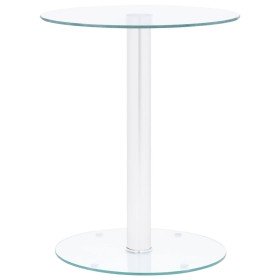 Mesa de centro de vidrio templado transparente 40 cm en Mesas de centro | Comprar online en Foru.es