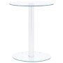 Mesa de centro de vidrio templado transparente 40 cm en Mesas de centro | Comprar online en Foru.es