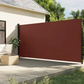 Retractable brown side awning 220x300 cm by , Umbrellas - Ref: Foro24-4004374, Price: 121,59 €, Discount: %