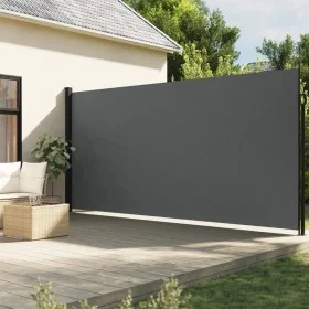 Retractable side awning in anthracite gray, 220x300 cm. by , Umbrellas - Ref: Foro24-4004383, Price: 110,16 €, Discount: %