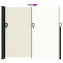 Toldo lateral retráctil crema 180x500 cm de , Sombrillas - Ref: Foro24-4004445, Precio: 99,98 €, Descuento: %