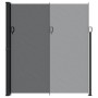 Toldo lateral retráctil negro 220x300 cm de , Sombrillas - Ref: Foro24-4004369, Precio: 121,04 €, Descuento: %