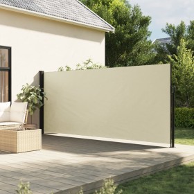 Toldo lateral retráctil crema 160x500 cm de , Sombrillas - Ref: Foro24-4004430, Precio: 92,75 €, Descuento: %