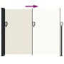 Toldo lateral retráctil crema 160x500 cm de , Sombrillas - Ref: Foro24-4004430, Precio: 92,75 €, Descuento: %