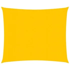 Toldo de vela rectangular HDPE amarillo 160 g/m² 2x2,5 m de , Sombrillas - Ref: Foro24-311556, Precio: 21,73 €, Descuento: %