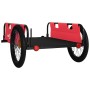 Remolque para bicicletas tela Oxford y hierro rojo y negro de , Remolques para bicicletas - Ref: Foro24-94195, Precio: 104,83...