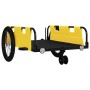 Remolque para bicicletas tela Oxford y hierro amarillo y negro de , Remolques para bicicletas - Ref: Foro24-94197, Precio: 10...