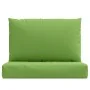 Cojines para sofá de palets 2 uds tela verde melange de , Cojines para sillas y sofás - Ref: Foro24-4002646, Precio: 39,19 €,...