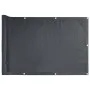 Sichtschutzzaun aus anthrazitgrauem PVC für den Garten, 400x90 cm. von , Zaunpaneele - Ref: Foro24-4005429, Preis: 16,09 €, R...