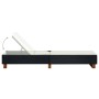 Tumbona con cojín de ratán sintético negro de vidaXL, Tumbonas - Ref: Foro24-310472, Precio: 150,95 €, Descuento: %