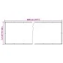 Pantalla de privacidad de jardín PVC gris 800x120 cm de , Paneles de vallas - Ref: Foro24-4005497, Precio: 37,62 €, Descuento: %