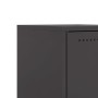 Mesita de noche acero negra 36x39x60,5 cm de , Mesitas de noche - Ref: Foro24-846446, Precio: 54,47 €, Descuento: %