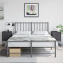 Mesitas de noche 2 uds acero negra 36x39x60,5 cm de , Mesitas de noche - Ref: Foro24-846459, Precio: 121,02 €, Descuento: %